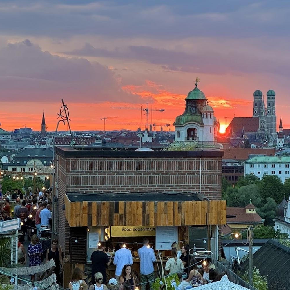 Dachterrassen und schöne Ausblicke