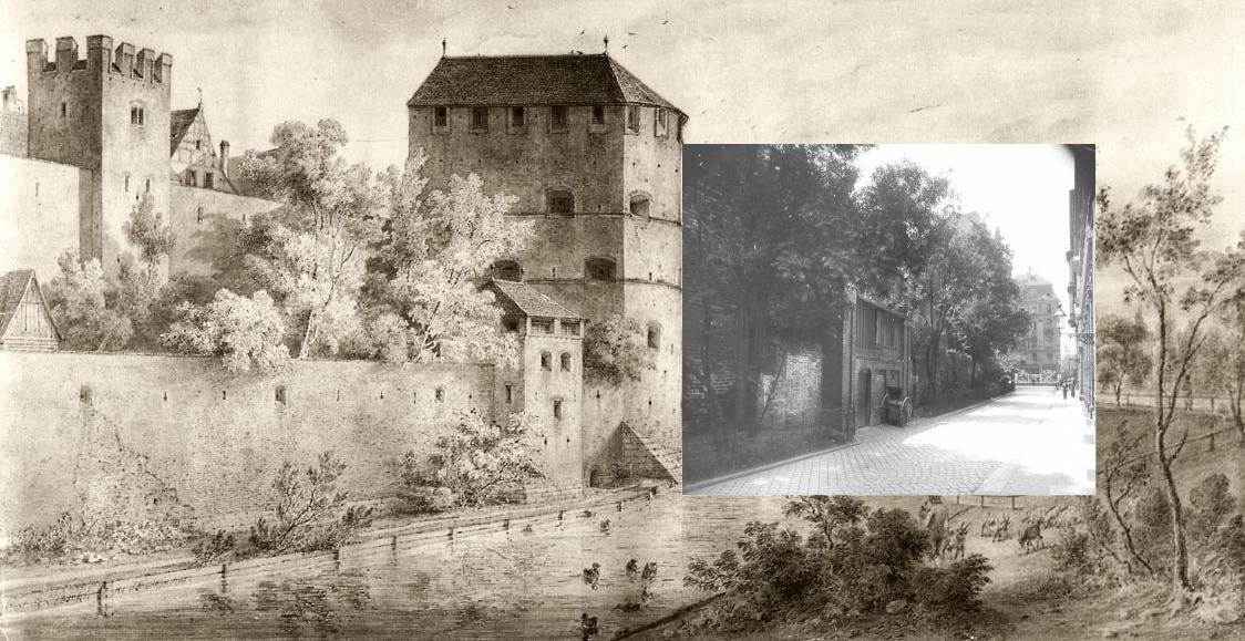 Zwischen 1800 und 1900 wird aus dem Stadtgraben eine Straße