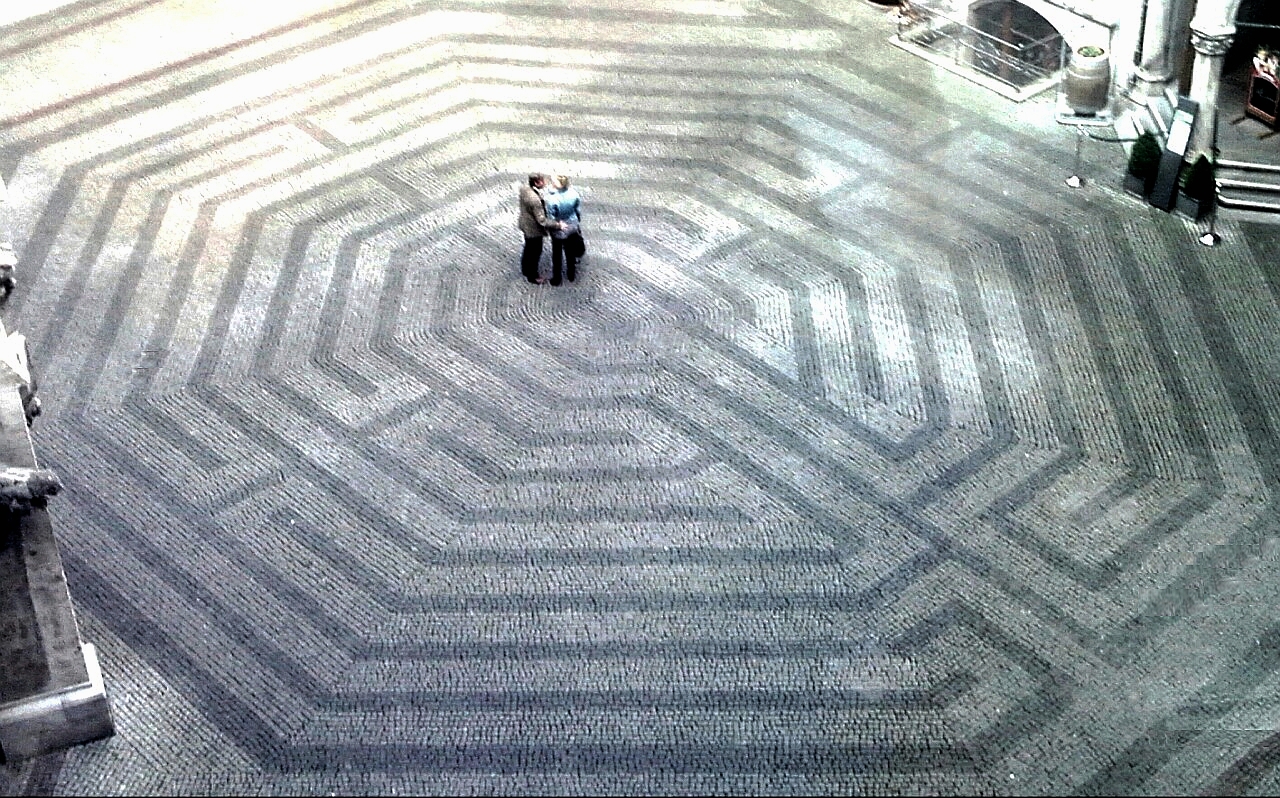 Labyrinth 400qm groß in Altstadt München