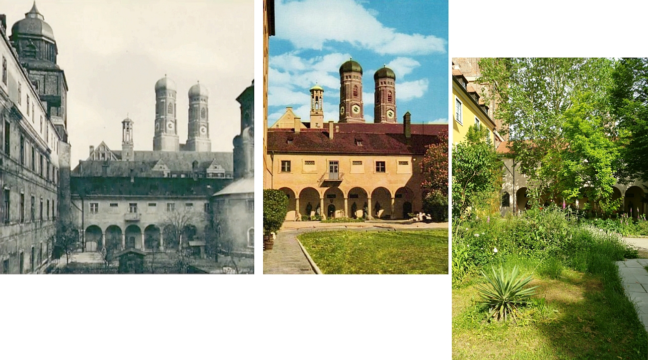 Ein früherer Klosterhof: Im Laufe des letzten Jahrhunderts kaum verändert.